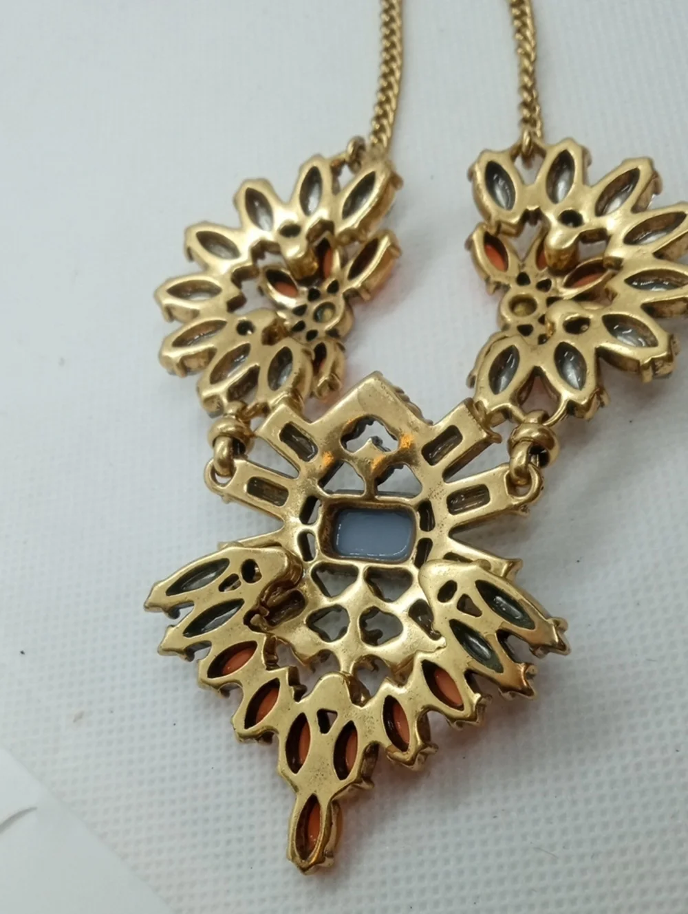 J.CREW DESIGNER FAN NECKLACE